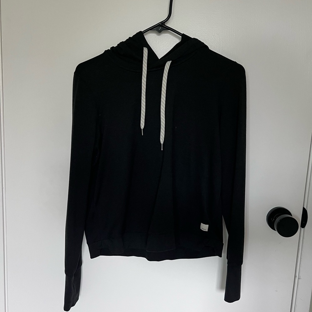 Vuori Halo Essential Hoodie - Black - Size S